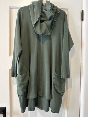 Bluefish Cloud Forest Tunic in Forest